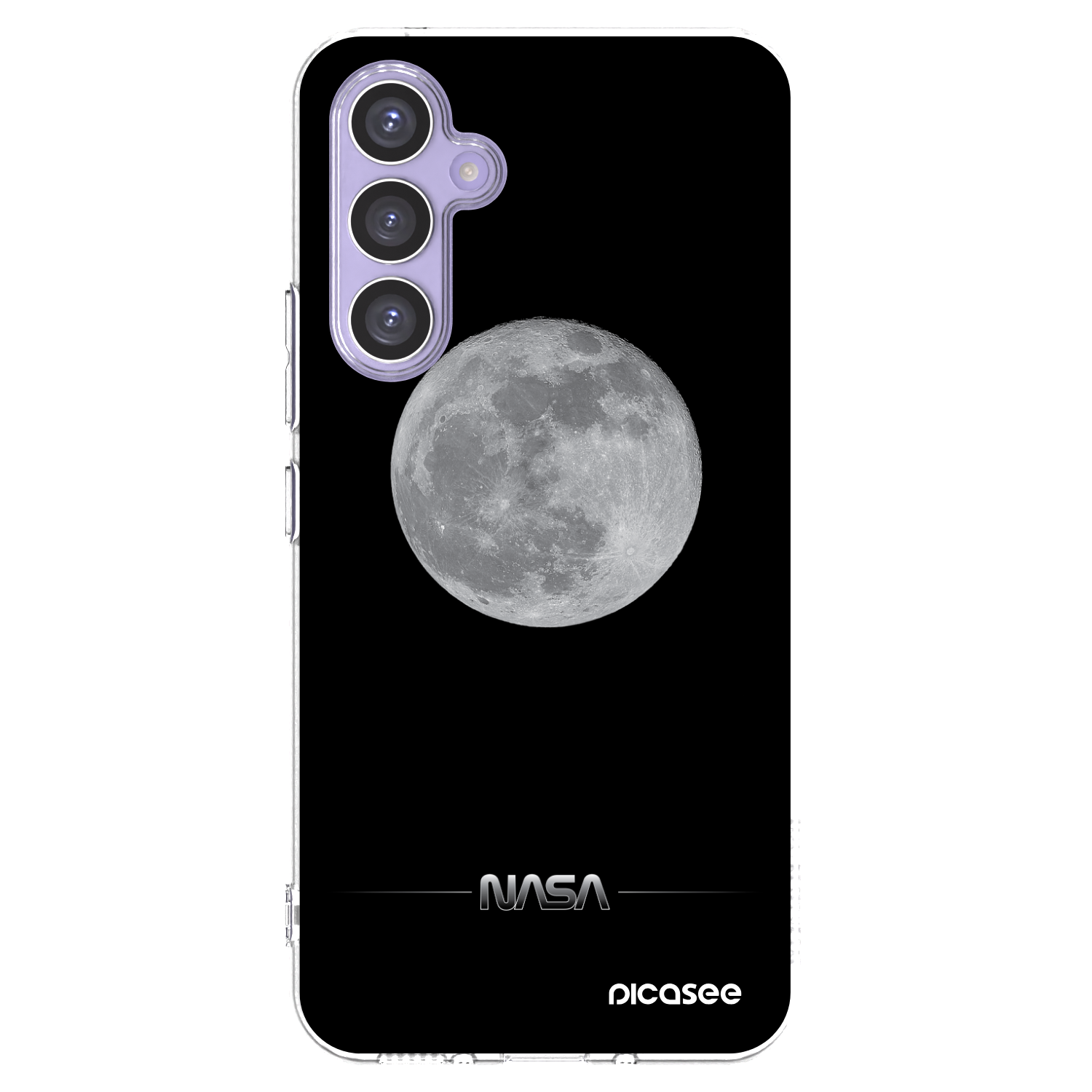 Picasee silikonski prozorni ovitek za Samsung Galaxy A54 5G A546B - Moon Minimal