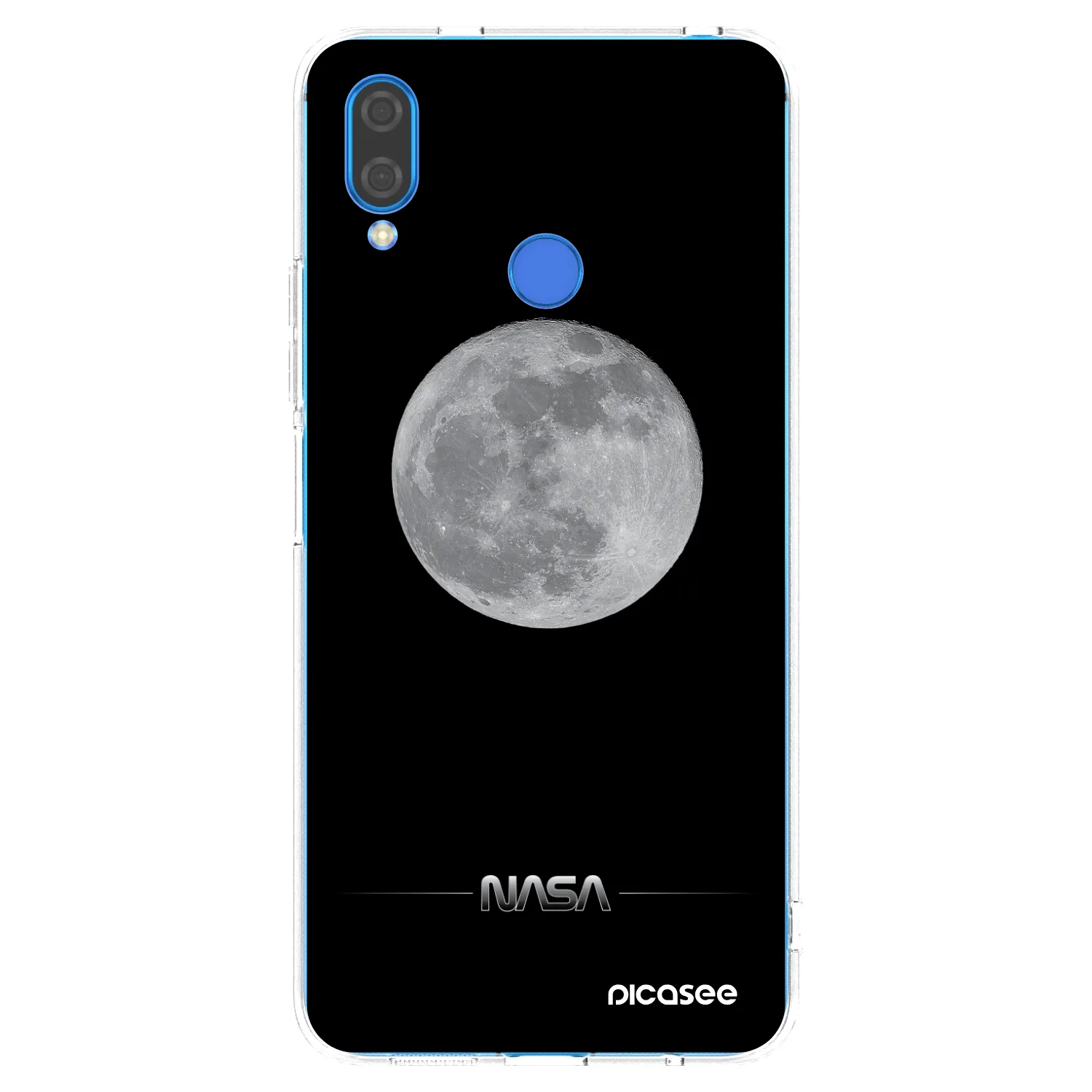 Picasee silikonski prozorni ovitek za Huawei Nova 3i - Moon Minimal