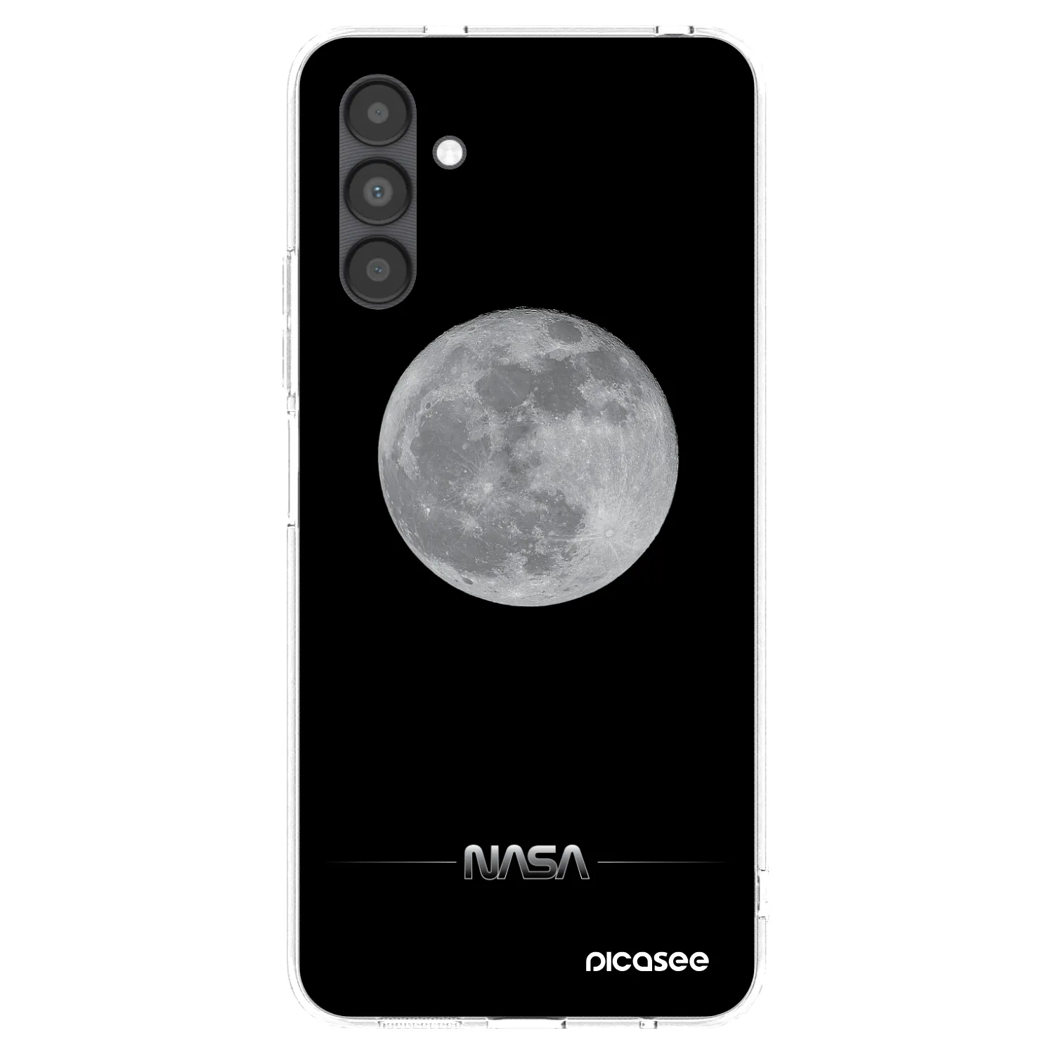Picasee silikonski prozorni ovitek za Samsung Galaxy A04s A047F - Moon Minimal