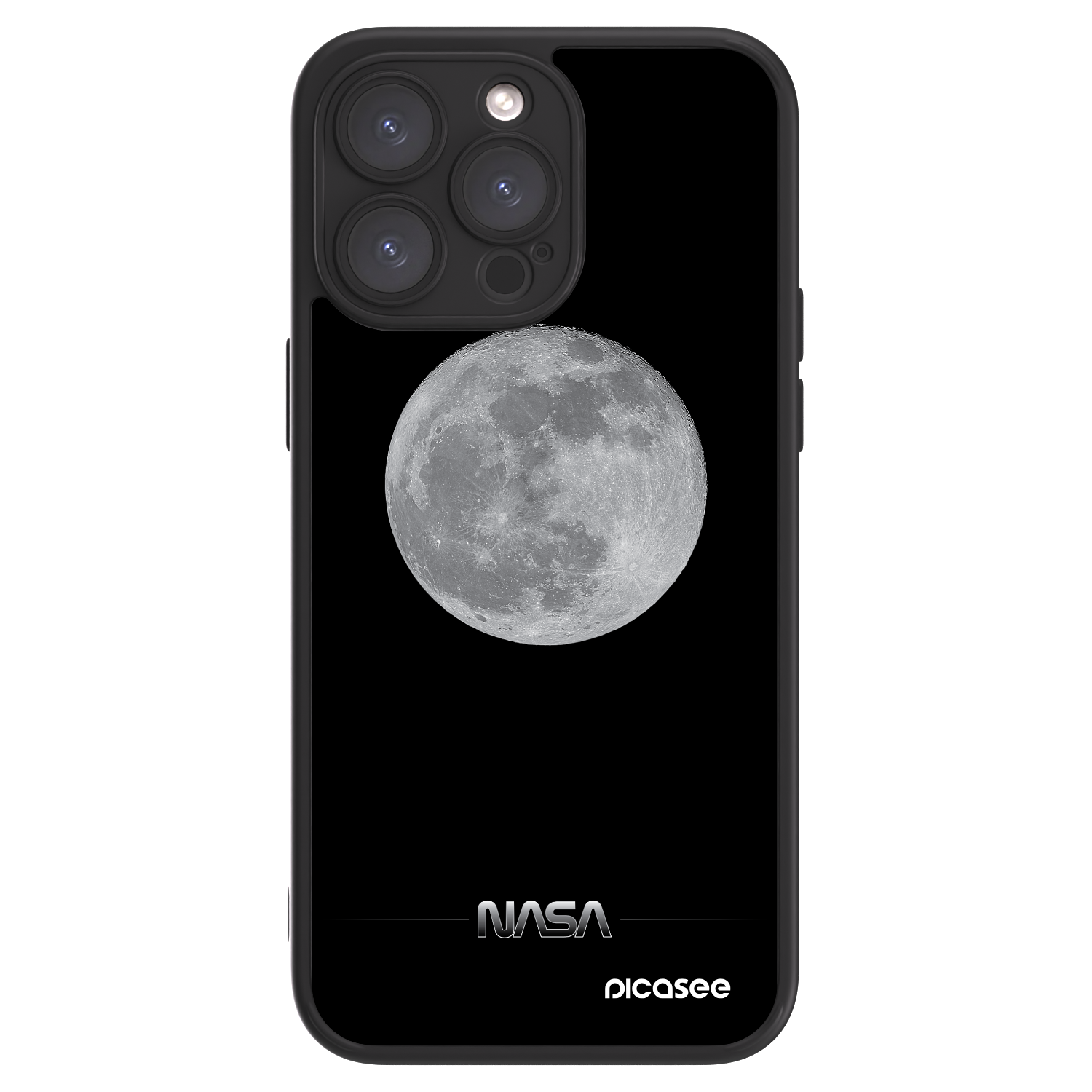 Picasee ULTIMATE CASE MagSafe za Apple iPhone 15 Pro Max - Moon Minimal