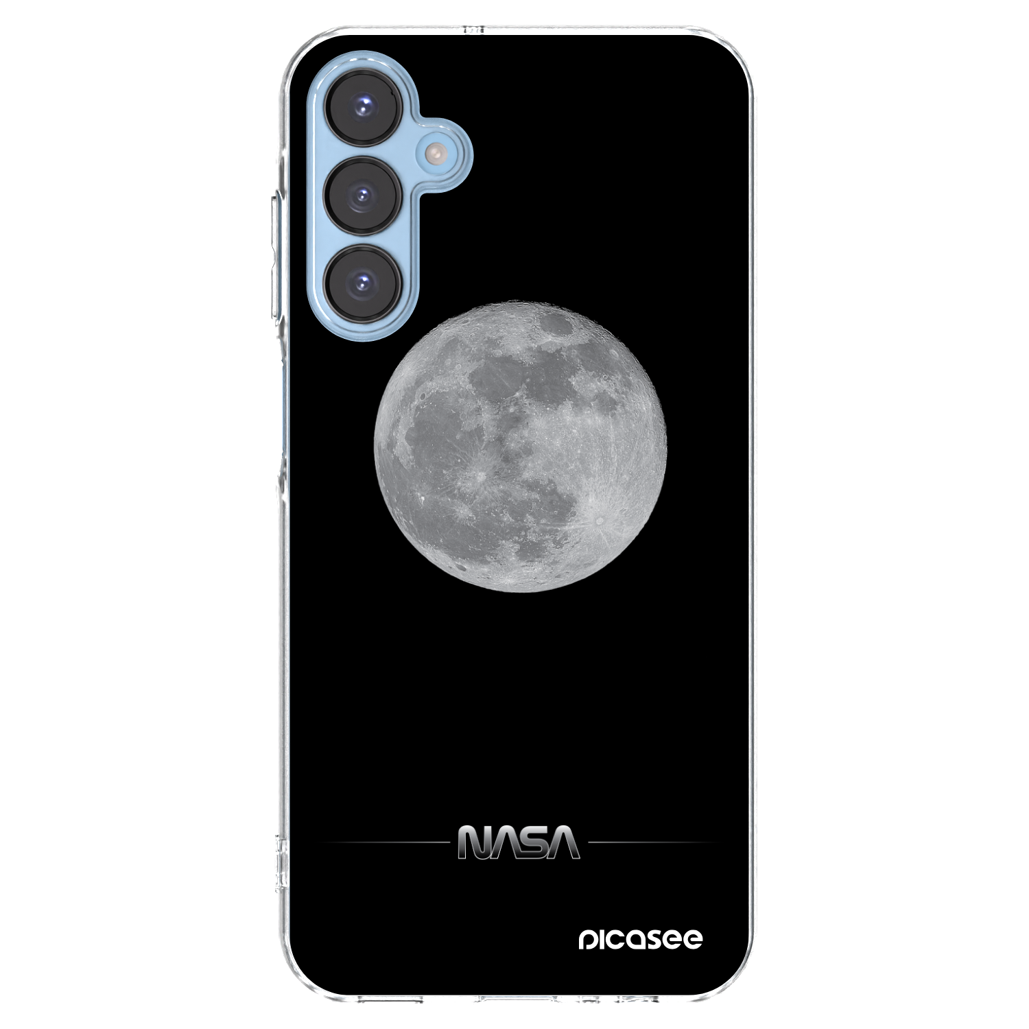 Picasee silikonski prozorni ovitek za Samsung Galaxy A15 A156B 5G - Moon Minimal