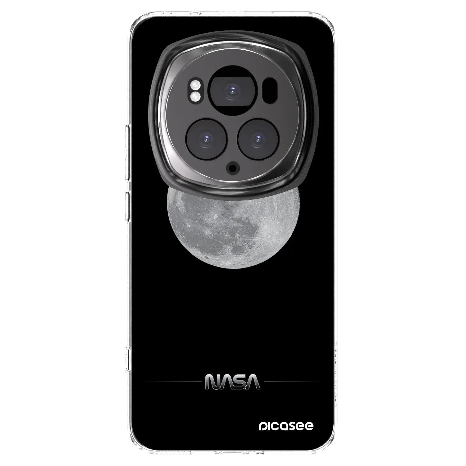 Picasee silikonski prozorni ovitek za Honor Magic6 Pro - Moon Minimal
