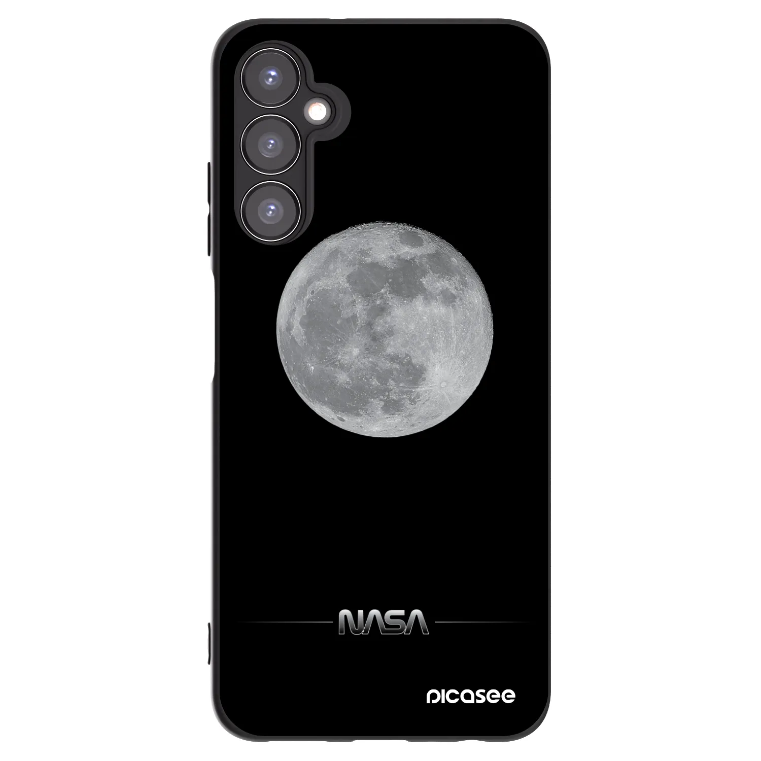 Picasee silikonski črni ovitek za Samsung Galaxy A05s A057G - Moon Minimal