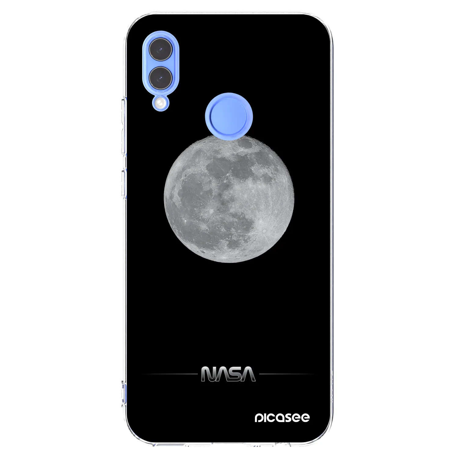 Picasee silikonski prozorni ovitek za Huawei P Smart 2019 - Moon Minimal