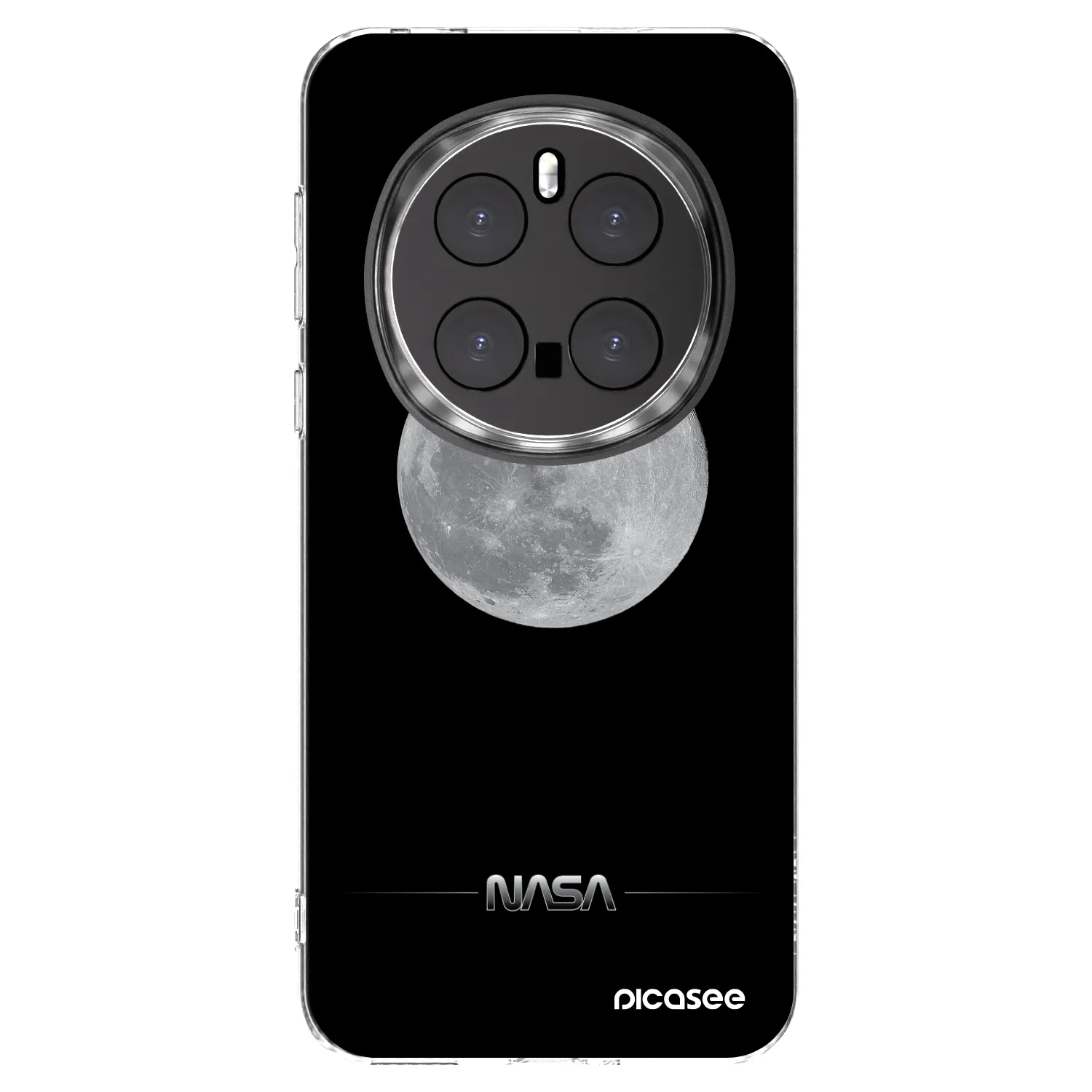 Picasee silikonski prozorni ovitek za Honor Magic7 Pro 5G - Moon Minimal