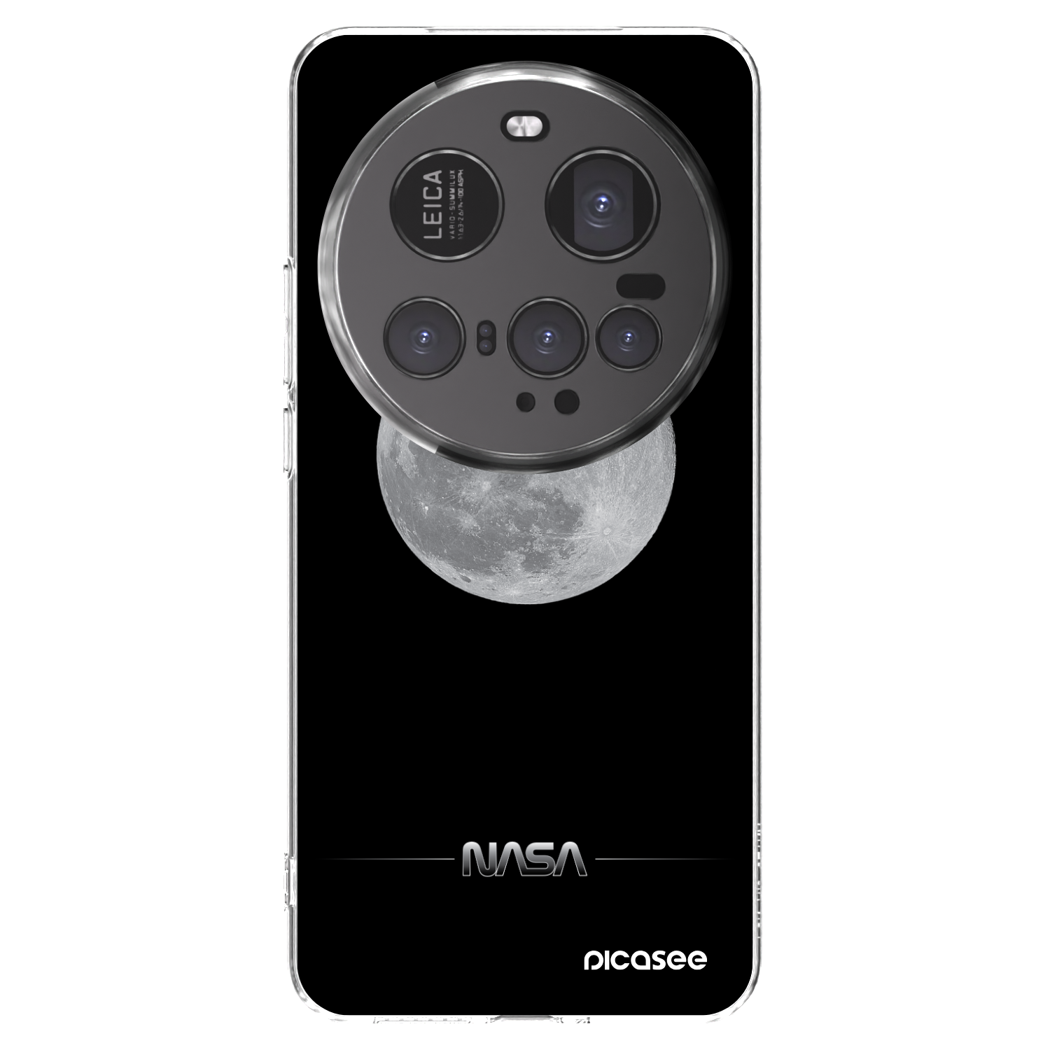 Picasee silikonski prozorni ovitek za Xiaomi 15 Ultra - Moon Minimal