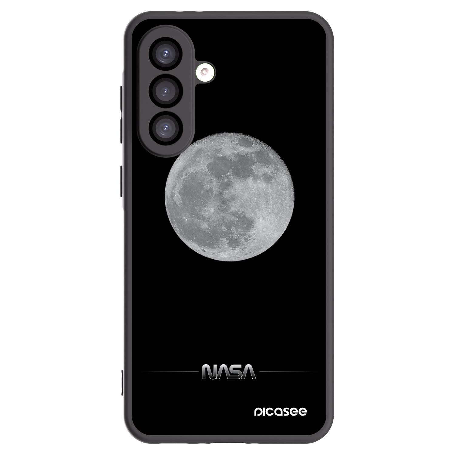 Picasee silikonski črni ovitek za Samsung Galaxy A26 5G A266B - Moon Minimal