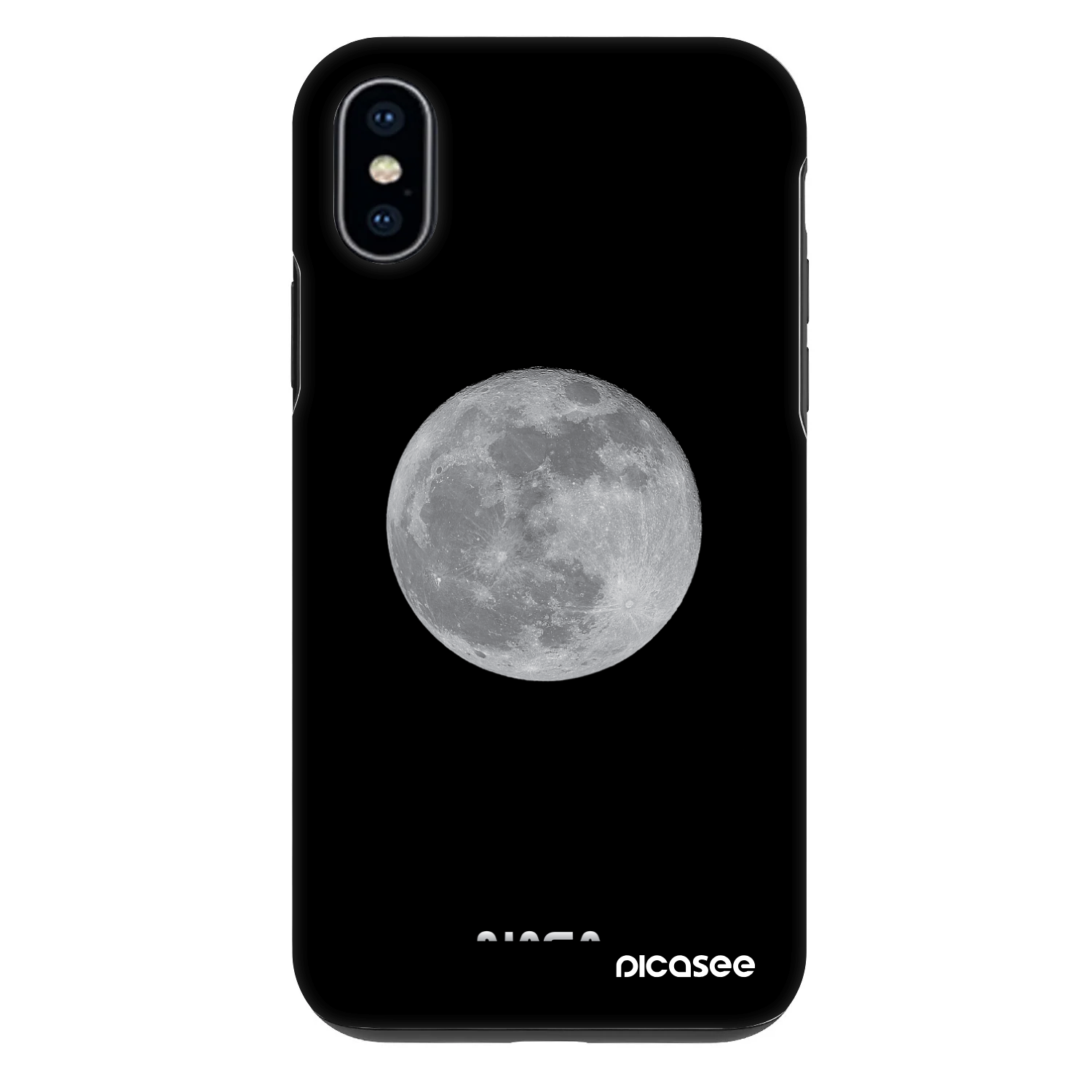 Picasee Fashion Case za Apple iPhone X/XS - Moon Minimal