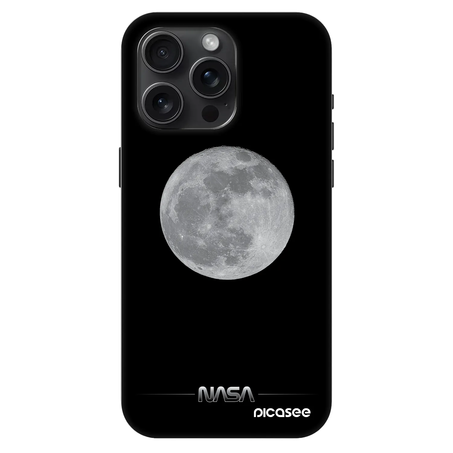 Picasee Fashion Case MagSafe za Apple iPhone 15 Pro Max - Moon Minimal