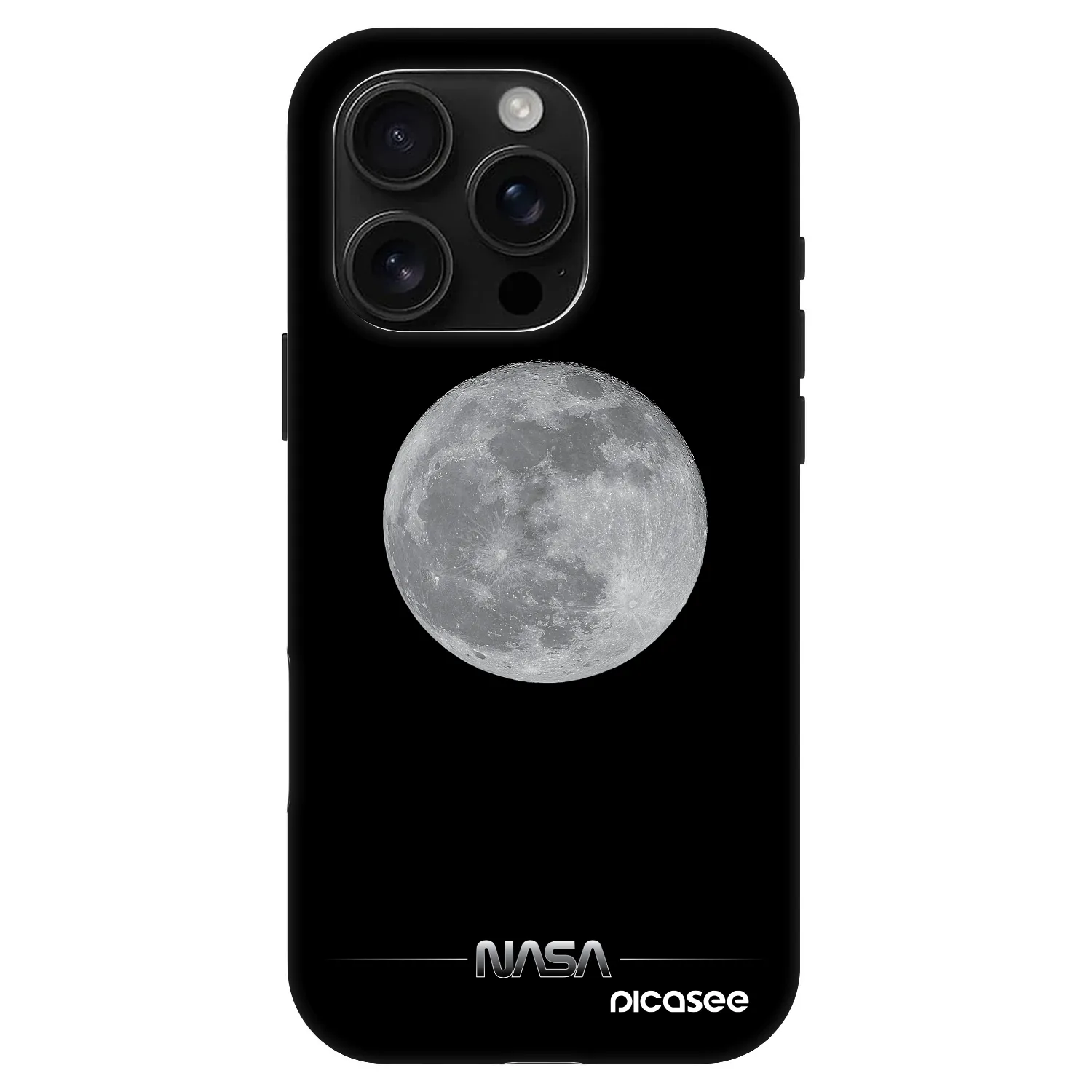 Picasee Fashion Case MagSafe za Apple iPhone 16 Pro - Moon Minimal