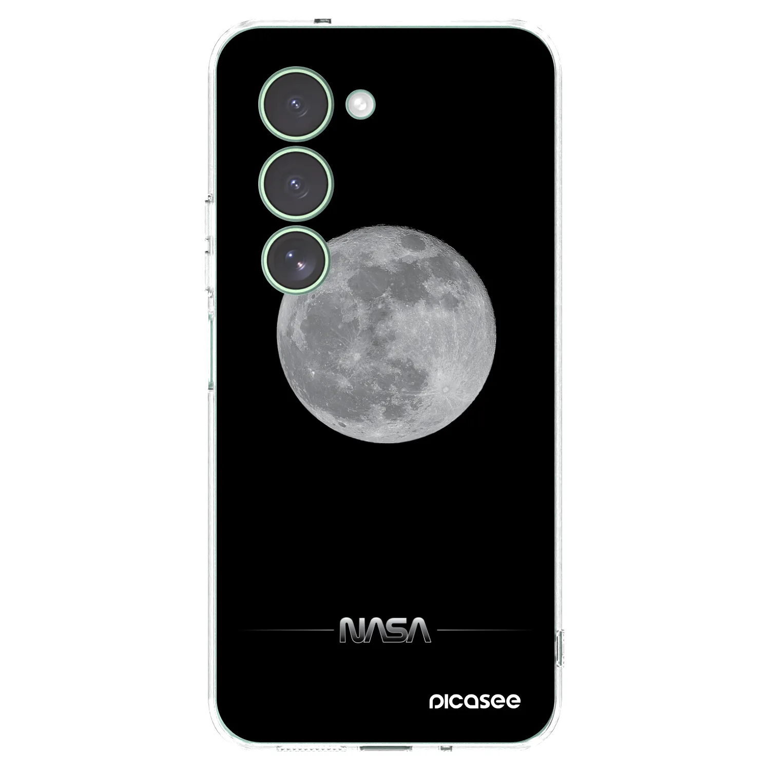 Picasee silikonski prozorni ovitek za Xiaomi Redmi 15 5G - Moon Minimal