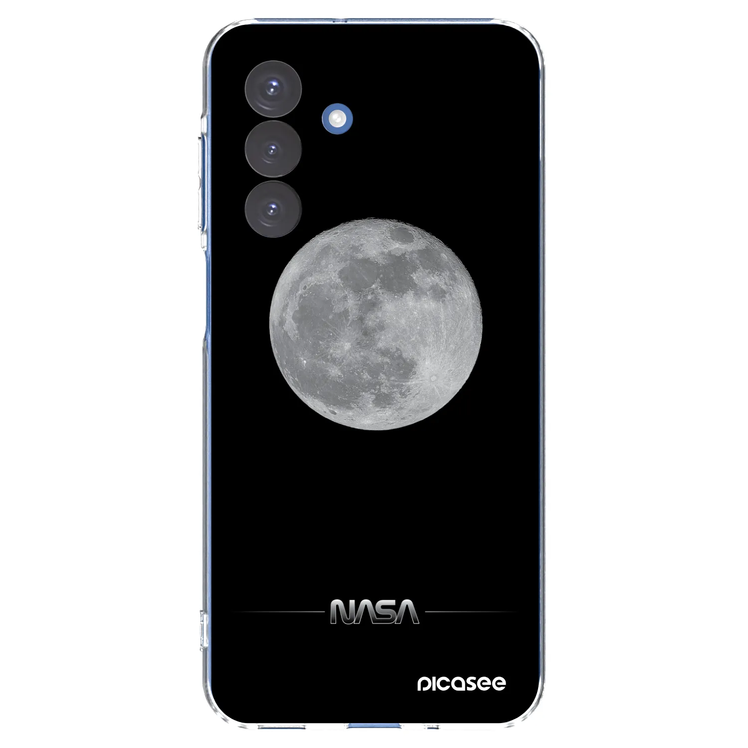 Picasee silikonski prozorni ovitek za Samsung Galaxy A17 5G - Moon Minimal