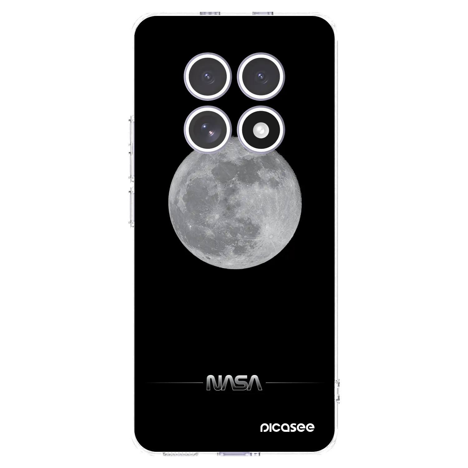 Picasee silikonski prozorni ovitek za Xiaomi Redmi Note 15 - Moon Minimal
