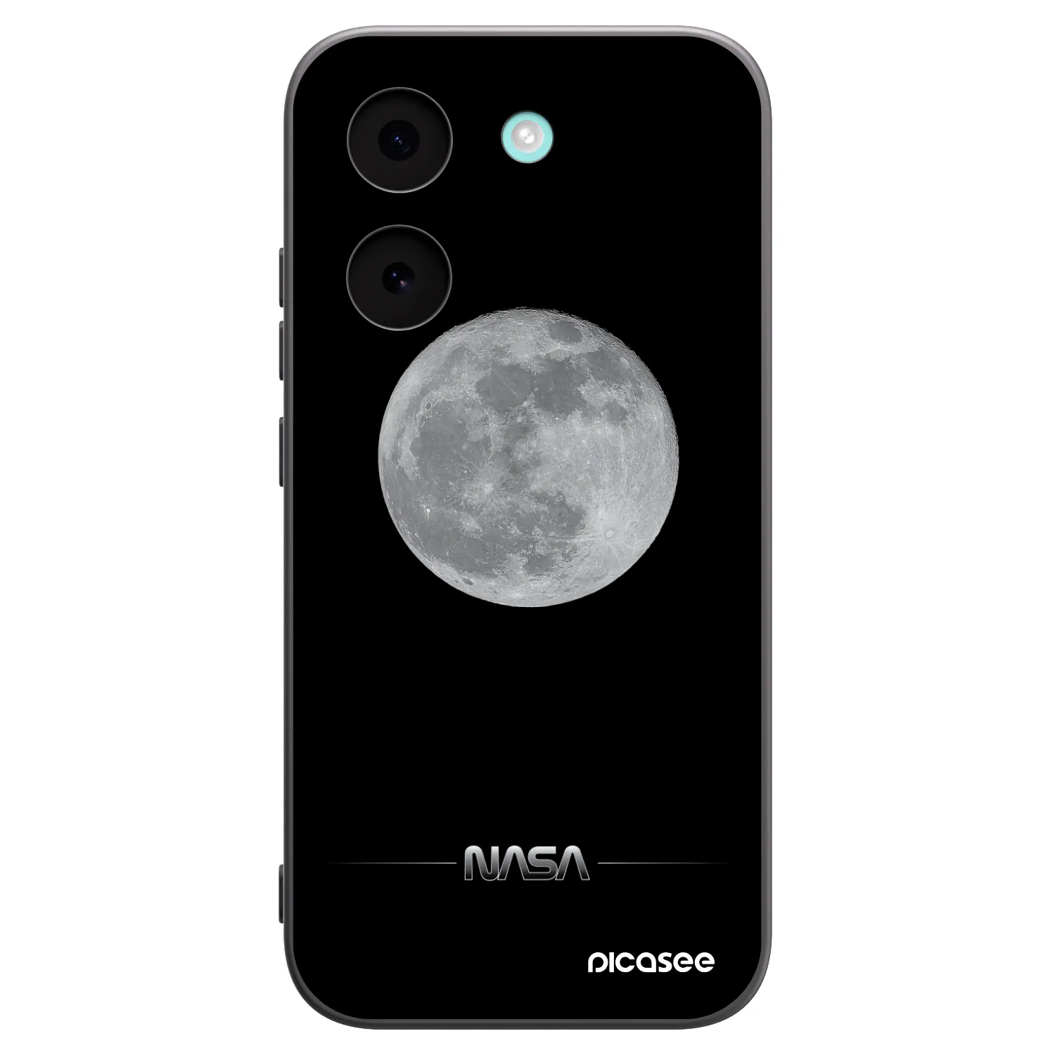 Picasee silikonski črni ovitek za Xiaomi Poco X8 Pro - Moon Minimal
