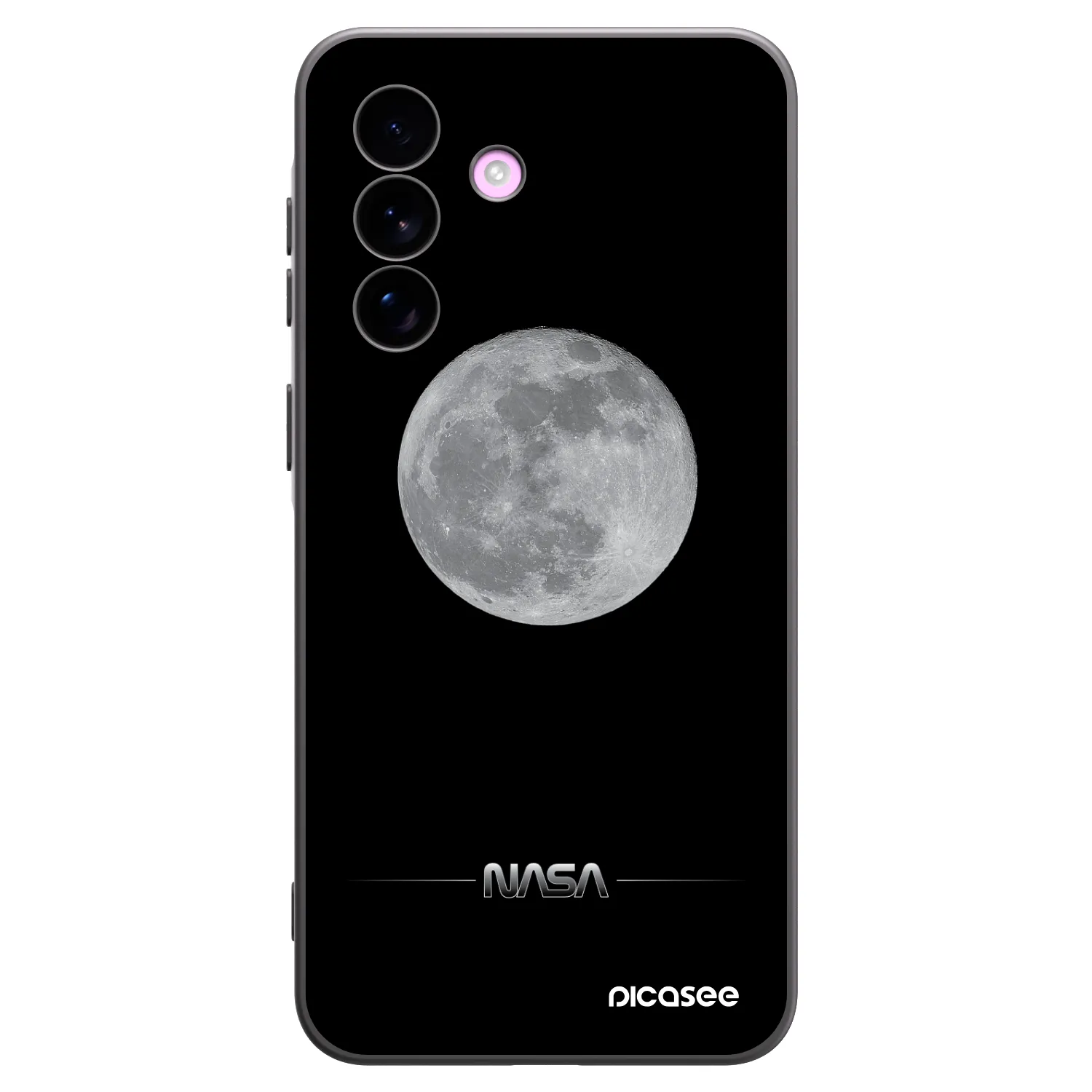 Picasee silikonski črni ovitek za Samsung Galaxy A57 5G - Moon Minimal