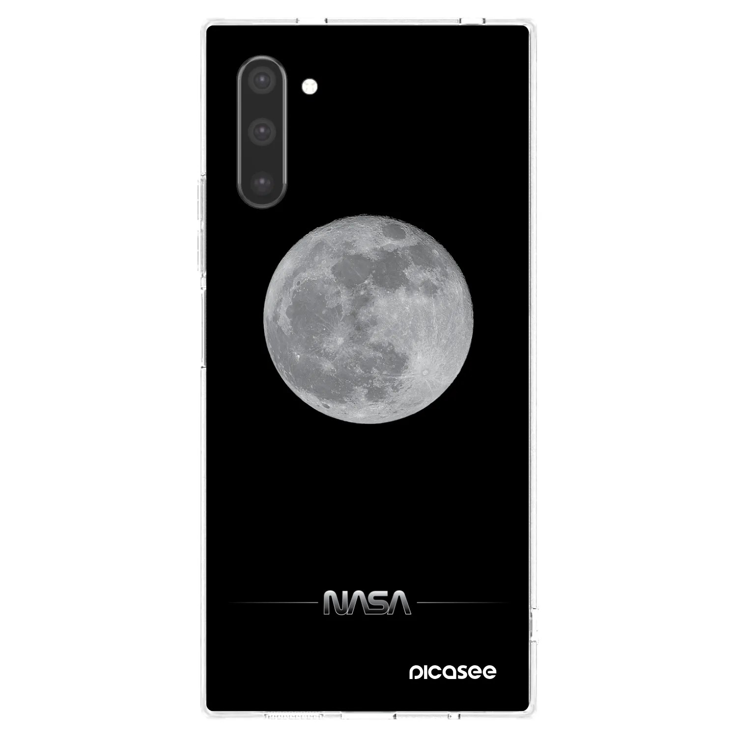 Picasee silikonski prozorni ovitek za Samsung Galaxy Note 10 N970F - Moon Minimal