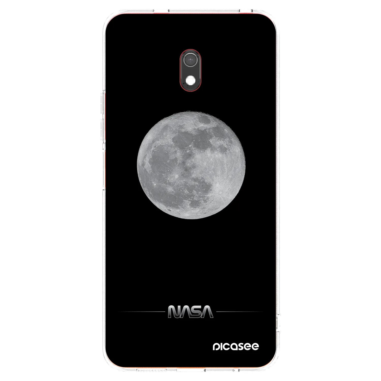 Picasee silikonski prozorni ovitek za Xiaomi Redmi 8A - Moon Minimal