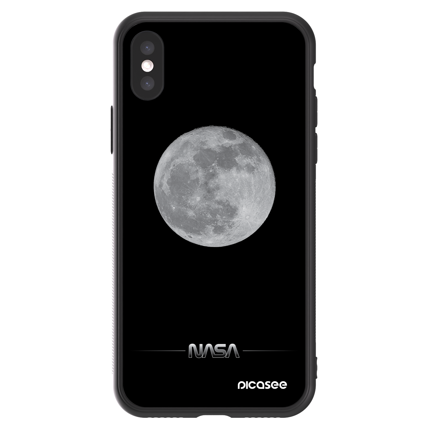 Picasee ULTIMATE CASE za Apple iPhone X/XS - Moon Minimal
