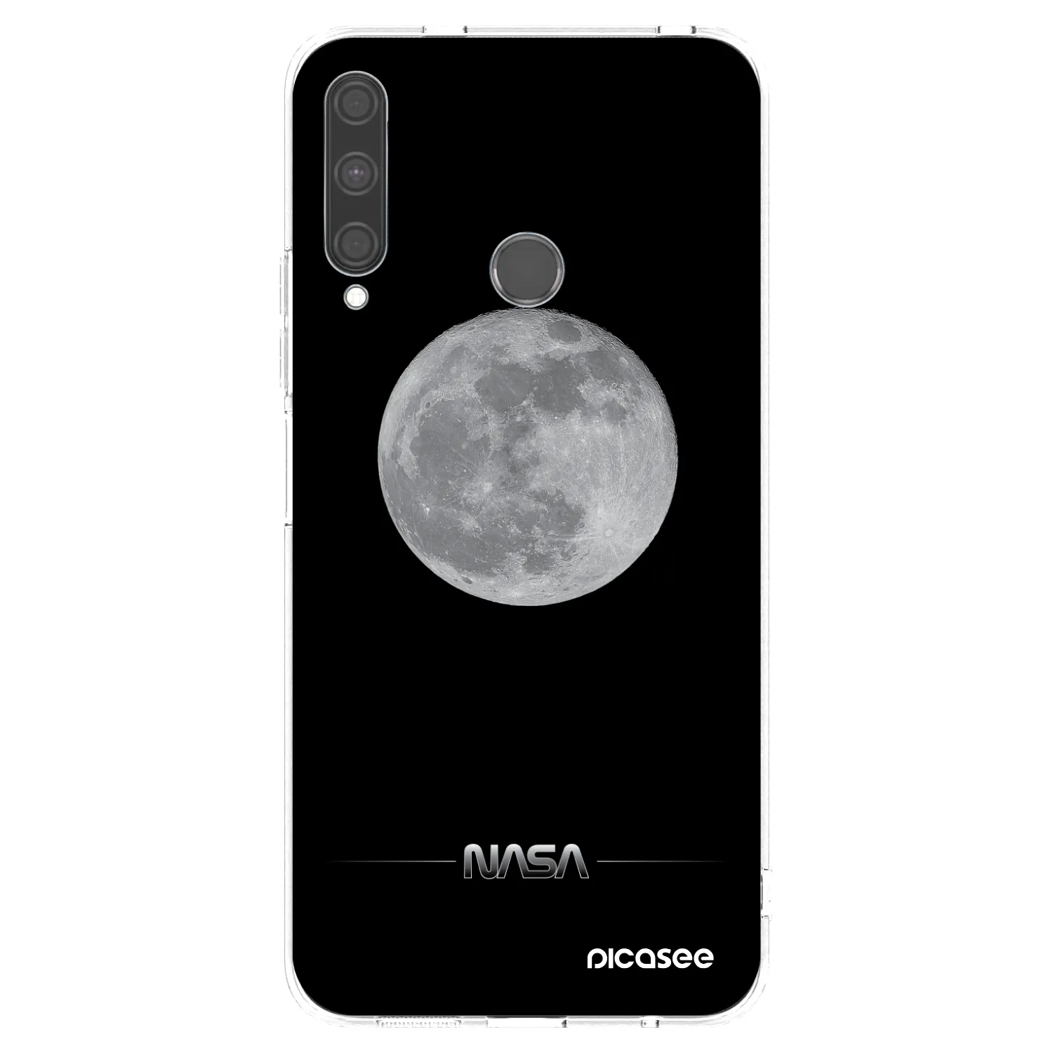 Picasee silikonski prozorni ovitek za Huawei P40 Lite E - Moon Minimal