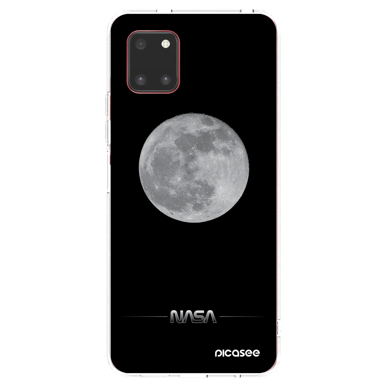 Picasee silikonski prozorni ovitek za Samsung Galaxy Note 10 Lite N770F - Moon Minimal