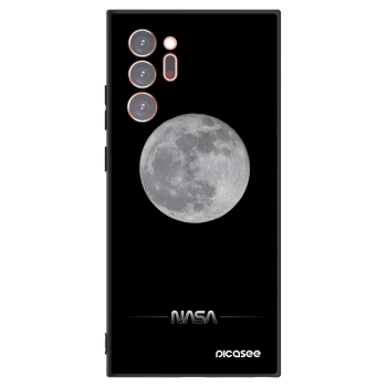 Picasee silikonski črni ovitek za Samsung Galaxy Note 20 Ultra - Moon Minimal
