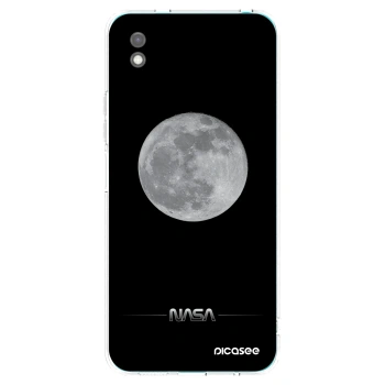 Picasee silikonski črni ovitek za Xiaomi Redmi 9A - Moon Minimal