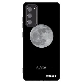 Picasee silikonski črni ovitek za Samsung Galaxy S20 FE - Moon Minimal