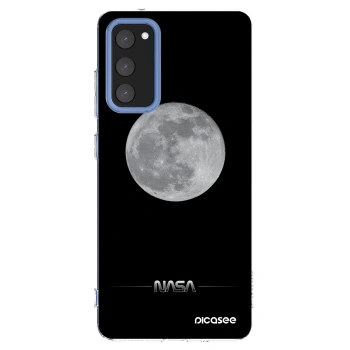 Picasee silikonski prozorni ovitek za Samsung Galaxy S20 FE - Moon Minimal