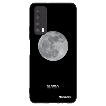 Picasee silikonski črni ovitek za Huawei P Smart 2021 - Moon Minimal