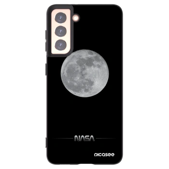 Picasee silikonski črni ovitek za Samsung Galaxy S21 5G G991B - Moon Minimal