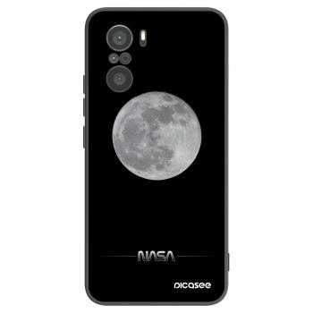Picasee silikonski črni ovitek za Xiaomi Poco F3 - Moon Minimal