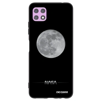 Picasee silikonski črni ovitek za Samsung Galaxy A22 A226B 5G - Moon Minimal