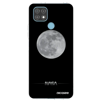 Picasee silikonski prozorni ovitek za Realme C21 - Moon Minimal