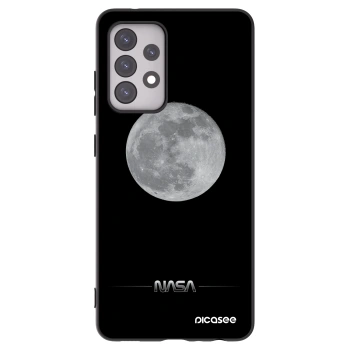 Picasee silikonski črni ovitek za Samsung Galaxy A52s 5G A528B - Moon Minimal