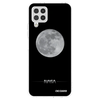 Picasee silikonski prozorni ovitek za Samsung Galaxy A22 A225F 4G - Moon Minimal