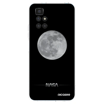 Picasee silikonski prozorni ovitek za Xiaomi Redmi 10 - Moon Minimal