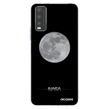 Picasee silikonski prozorni ovitek za Vivo Y20s - Moon Minimal