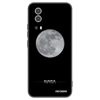 Picasee silikonski črni ovitek za Vivo Y72 5G - Moon Minimal