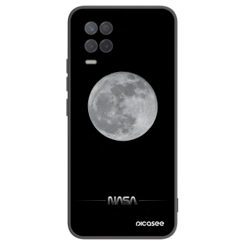 Picasee silikonski črni ovitek za Realme 8 5G - Moon Minimal