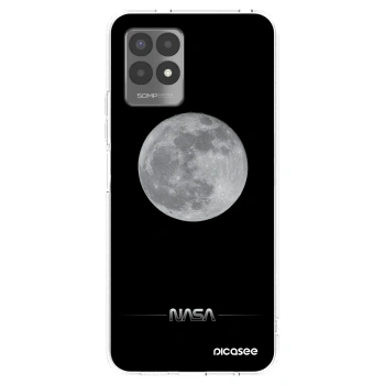 Picasee silikonski prozorni ovitek za Realme 8i - Moon Minimal