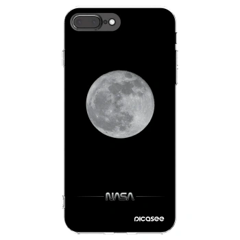 Picasee silikonski prozorni ovitek za Apple iPhone 7 Plus - Moon Minimal
