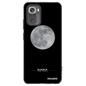 Picasee silikonski črni ovitek za Xiaomi Redmi Note 11S 4G - Moon Minimal
