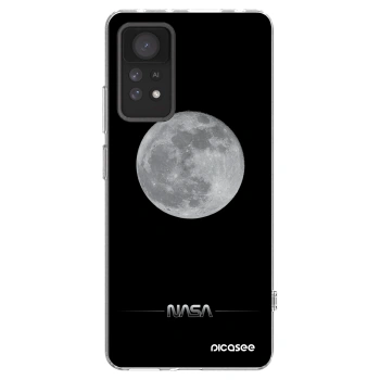 Picasee silikonski prozorni ovitek za Xiaomi Redmi Note 11 Pro 5G - Moon Minimal