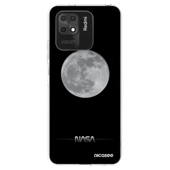 Picasee silikonski prozorni ovitek za Xiaomi Redmi 10C - Moon Minimal