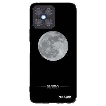 Picasee silikonski črni ovitek za Honor X8 4G - Moon Minimal