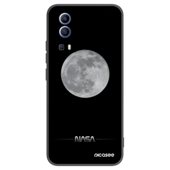 Picasee silikonski črni ovitek za Vivo Y52 5G - Moon Minimal