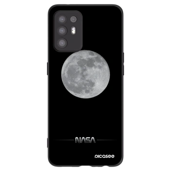 Picasee silikonski črni ovitek za OPPO A94 5G - Moon Minimal