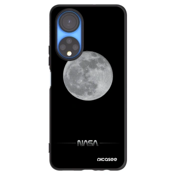 Picasee silikonski črni ovitek za Honor X7 - Moon Minimal