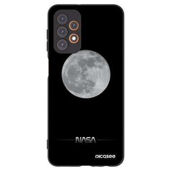 Picasee silikonski črni ovitek za Samsung Galaxy A23 A235F 4G - Moon Minimal