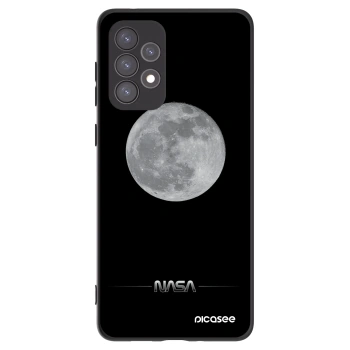Picasee silikonski črni ovitek za Samsung Galaxy A73 5G - Moon Minimal